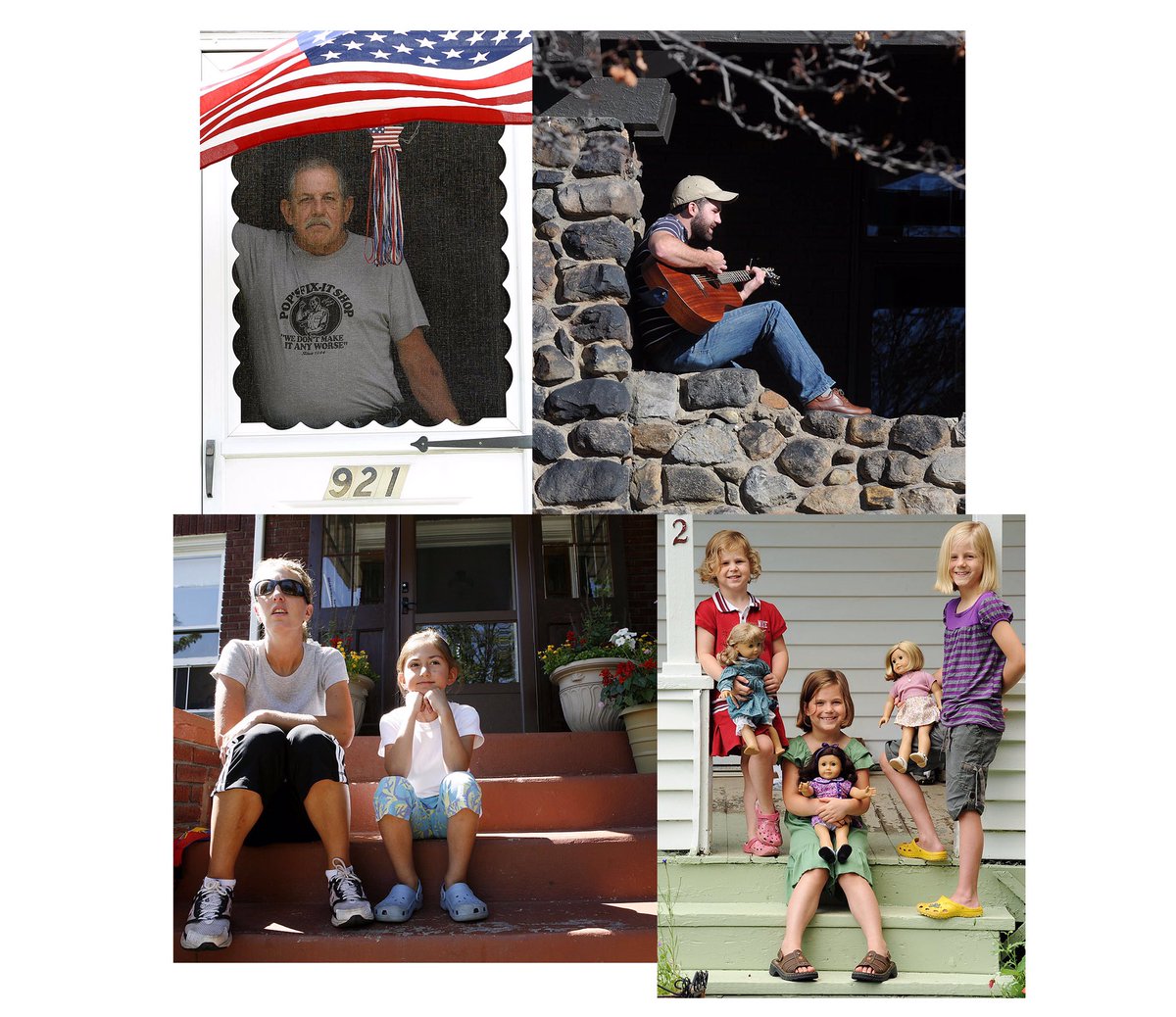 Since we're all stuck in our houses, we might as well make the best of it. Over the next two days (Tuesday and Wednesday), Erie Times-News photographers are offering to make portraits of your family on your front porch or outside your house, ...