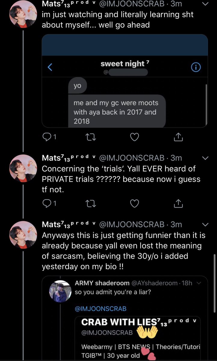 She didn’t actually show that any of the stuff in my thread is false, she went through someone else’s thread, and didn’t even address 1/4th of the issues. She must have obviously realized she wasn’t winning anyone over and quickly deleted, but 