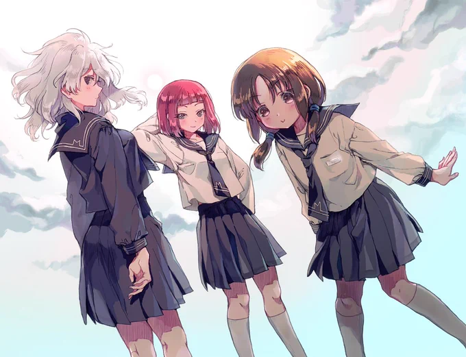 好きすぎて着せた絵も描いたのだった(後ろエリ間違ってるけど) 