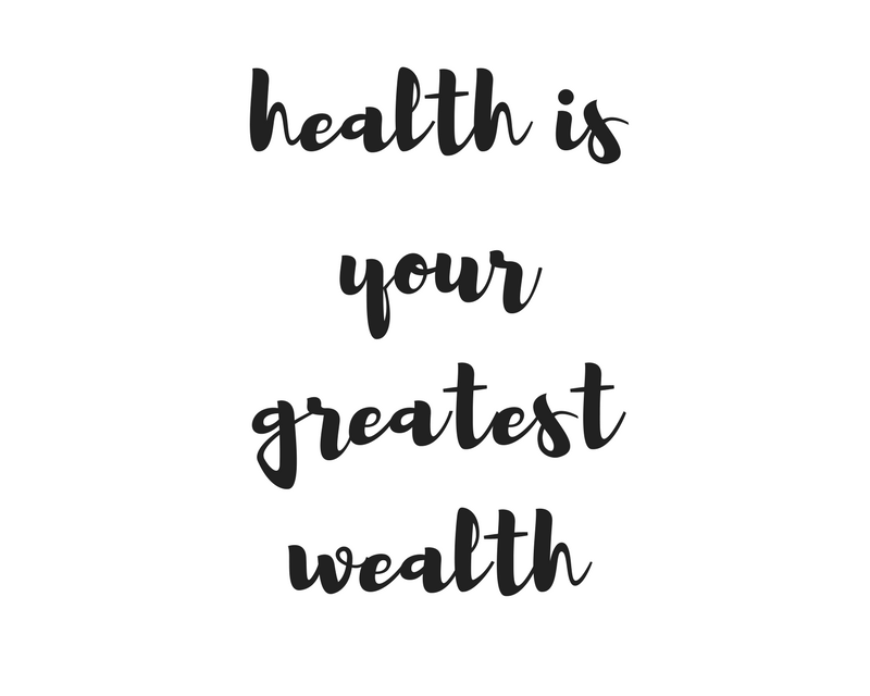 Health Is Your Greatest Wealth. Keep Well All From James Constantinou ❤