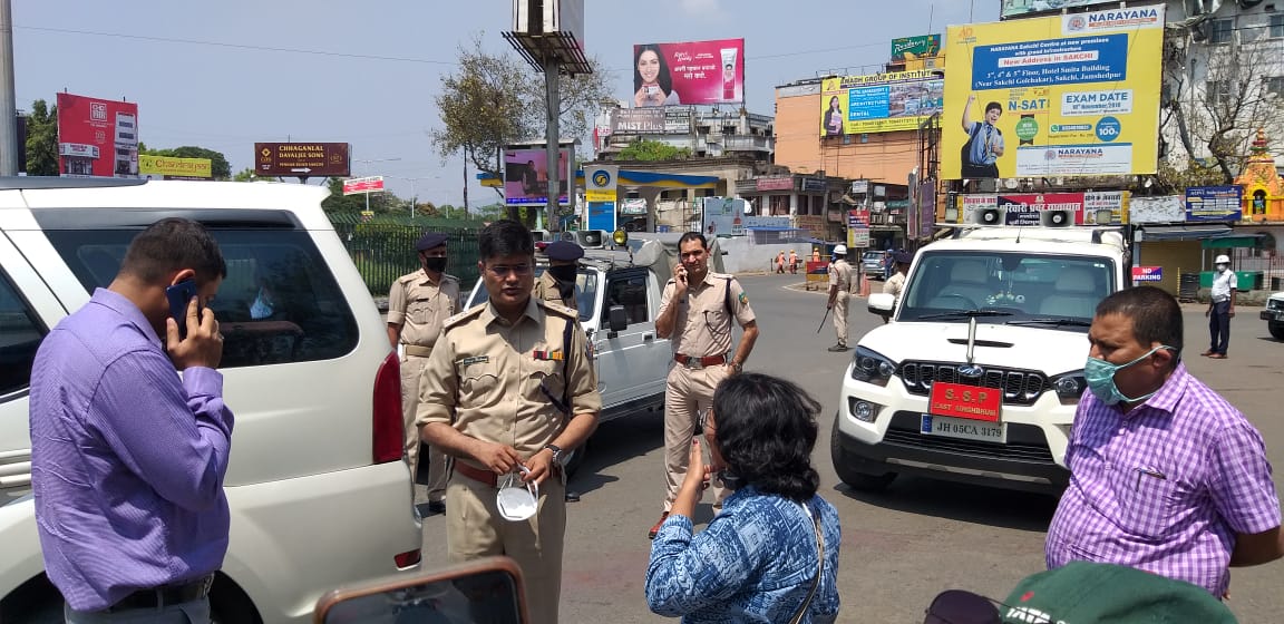 Jamshedpur Police on Twitter "जमशेदपुर में Lockdown का अनुपालन कराने