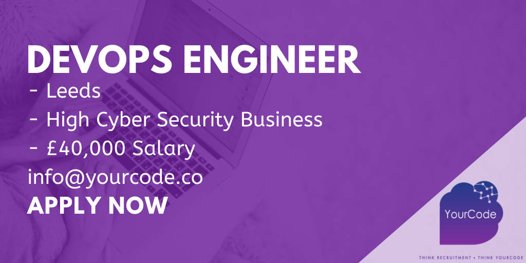 GlobalYCG's tweet photo. #RT @YourCodeUK: #WeAreYourCode are currently recruiting for a DevOps Engineer in Leeds
Contact us today or send your CV to info@yourcode.co
#YourCode #Recruitment #Leeds #London #LeedsJobs #Poland #DevOpsEngineer https://t.co/0Bdq2CeZAn