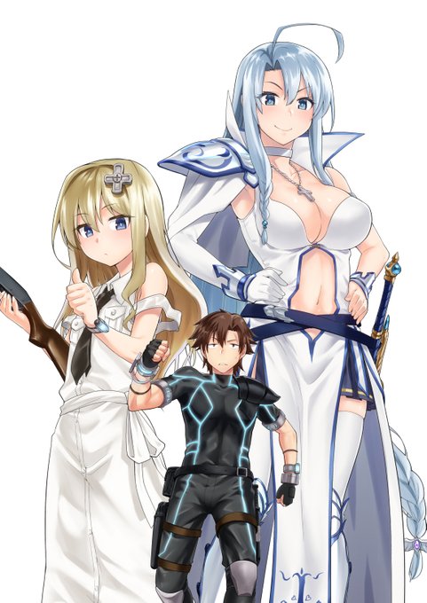 pixivに戦闘員1巻の表紙関連とか上げました、この時は一人一人の立ち絵とかも描いてましたね
コミカライズ版『戦闘員、派遣します!』一巻表紙関連 | kiasa/鬼麻正明 #pixiv https://t.co/0x6Re3TtHU 