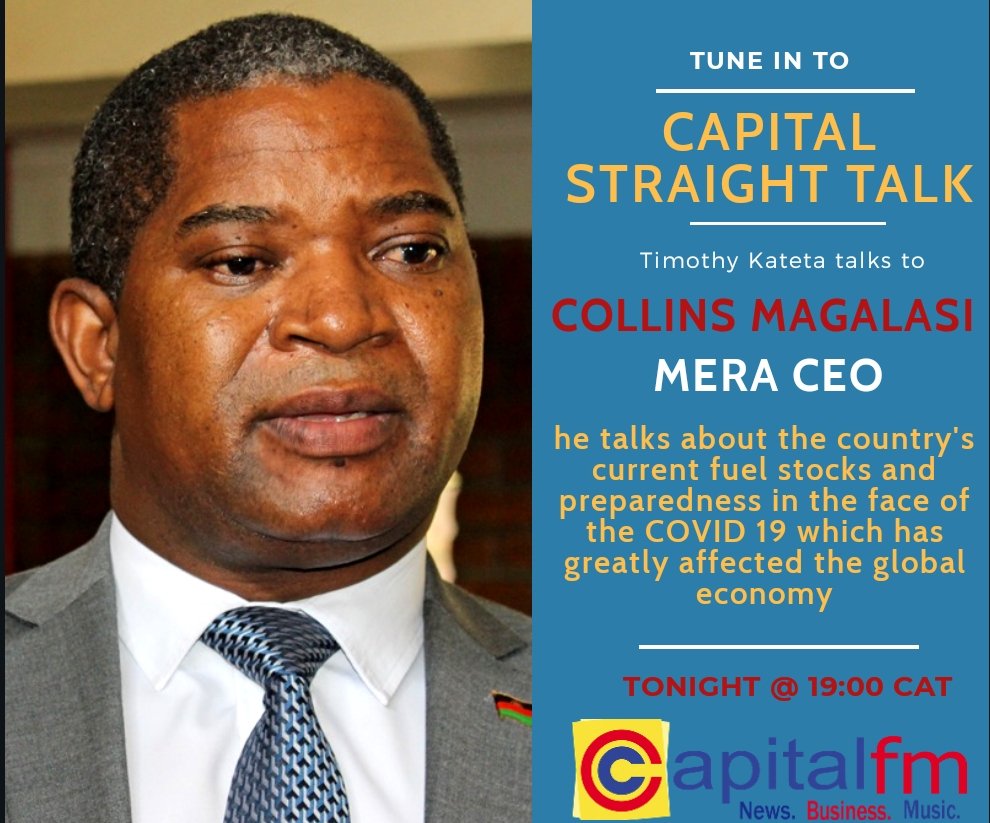 CapitalFMMw's tweet photo. Tune in this evening.
#CFMStraightTalk #Malawi https://t.co/DQFS67kTJu