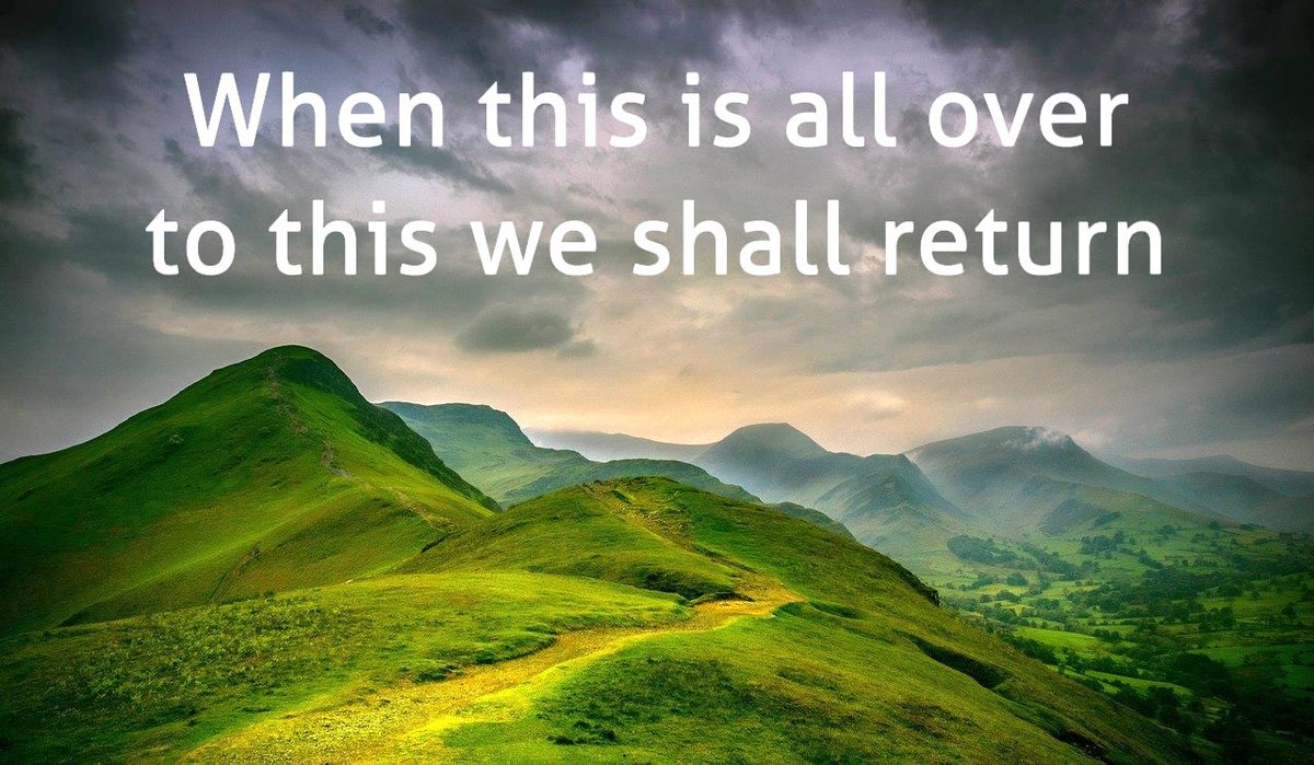 Stay safe and stay at home, and stay positive, because...
