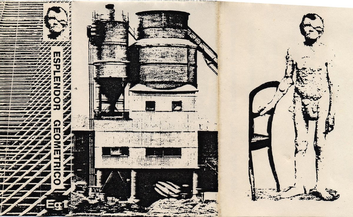 Os invitamos a cocinar hoy con Esplendor Geométrico, que  puede darle a nuestra distopia diaria cierta aroma ochentera e industrialoide de post-apocalipse... no exenta de humor. rwm.macba.cat/es/investigaci… Va aquí una hora y más de EG de su producción sonora desde 1981 hasta 2008.