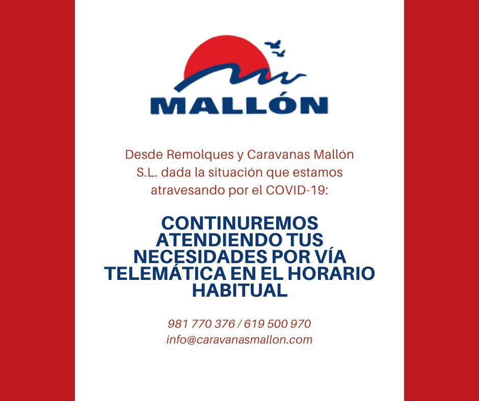 ⚠️ INFORMACIÓN ⚠️ 

Tambien atenderemos a través de las distintas redes sociales (Facebook, Instagram y Twitter) 

#YoMeQuedoEnCasa