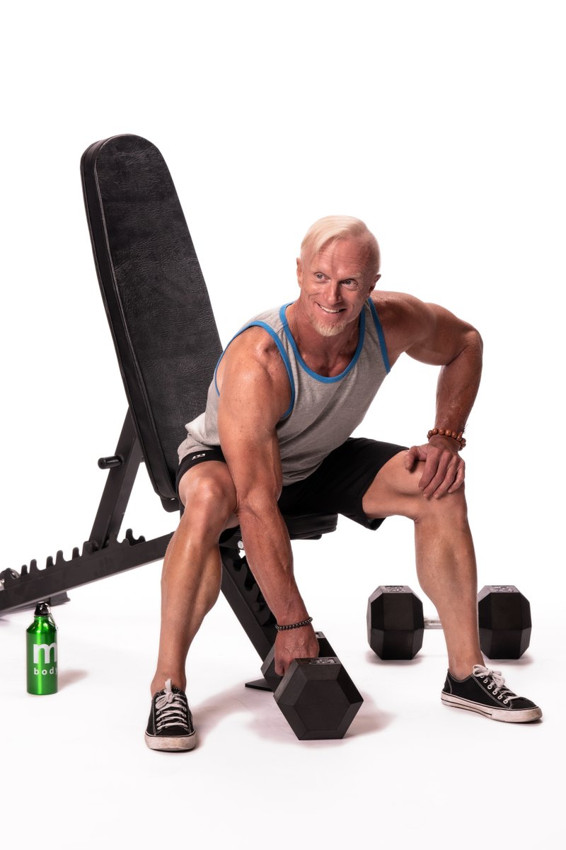 mbodyclothing's tweet photo. Here’s Ben getting ready for his daily workout in mbody clothing. He’s sporting the Power Yoga Tank and the Power Shorts. Give a shout out to Ben! Today is his birthday! #gymwear #mbody #yogaclothing #mensclothing #tanktop #yogashorts #shorts #gym #workout https://t.co/qJXsQlLDDX