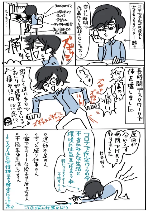 創作マン、コロナの弊害に気をつけてくれ……!

#鯖井1日1本漫画ワンドロ 