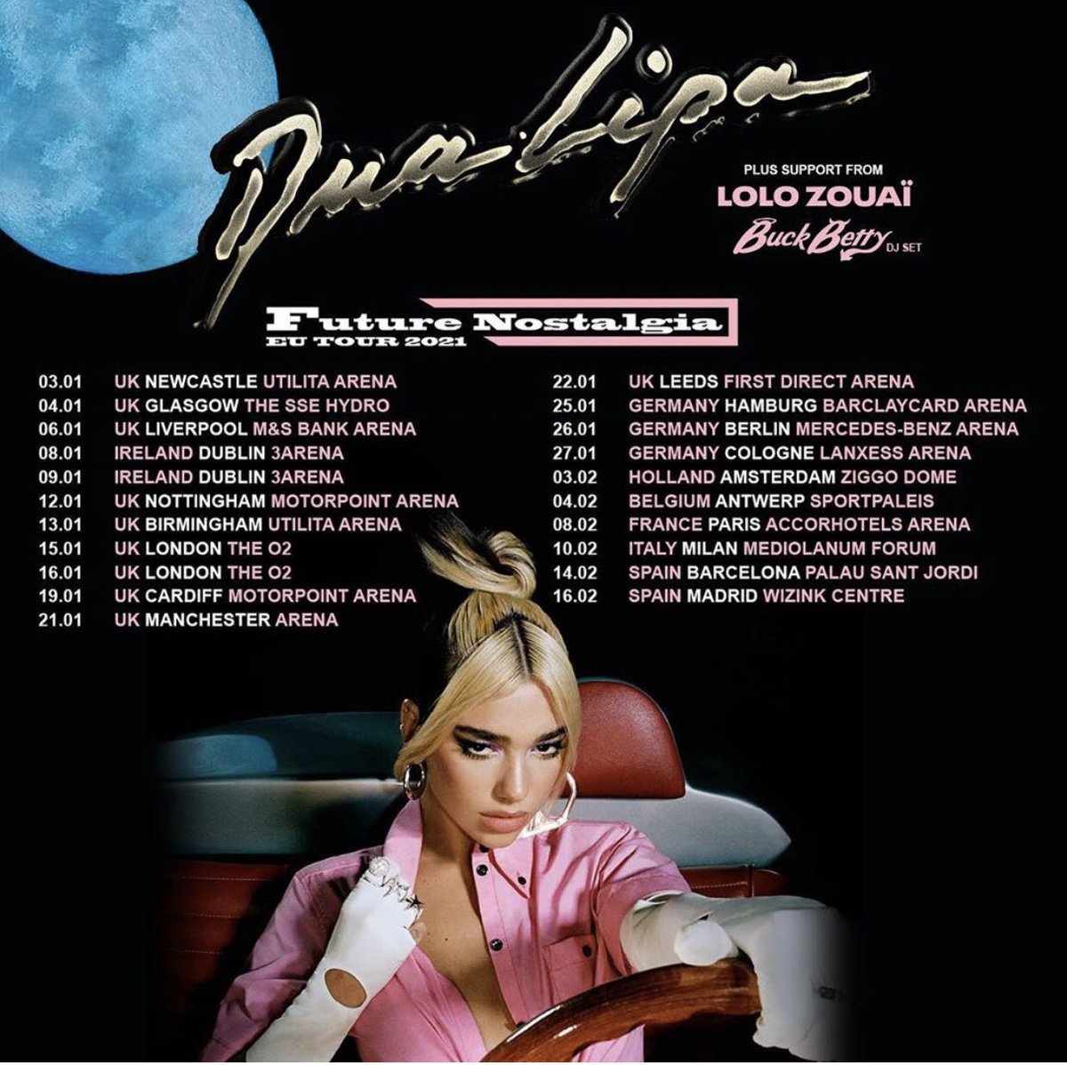 iamrybus's tweet photo. #FutureNostalgia #DuaLipa #futurenostalgiatour 
vienna cancelled... 💔
crying right now😭 https://t.co/cvqoVXV7Rh