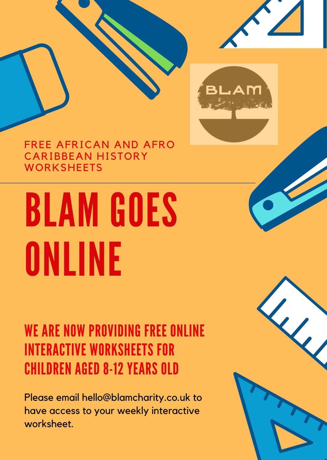 blam uk on twitter we have free african caribbean worksheets for children in keystages 2 3 and 4 tell a parent to email us hello blamcharity co uk https t co b0rumabkcc twitter