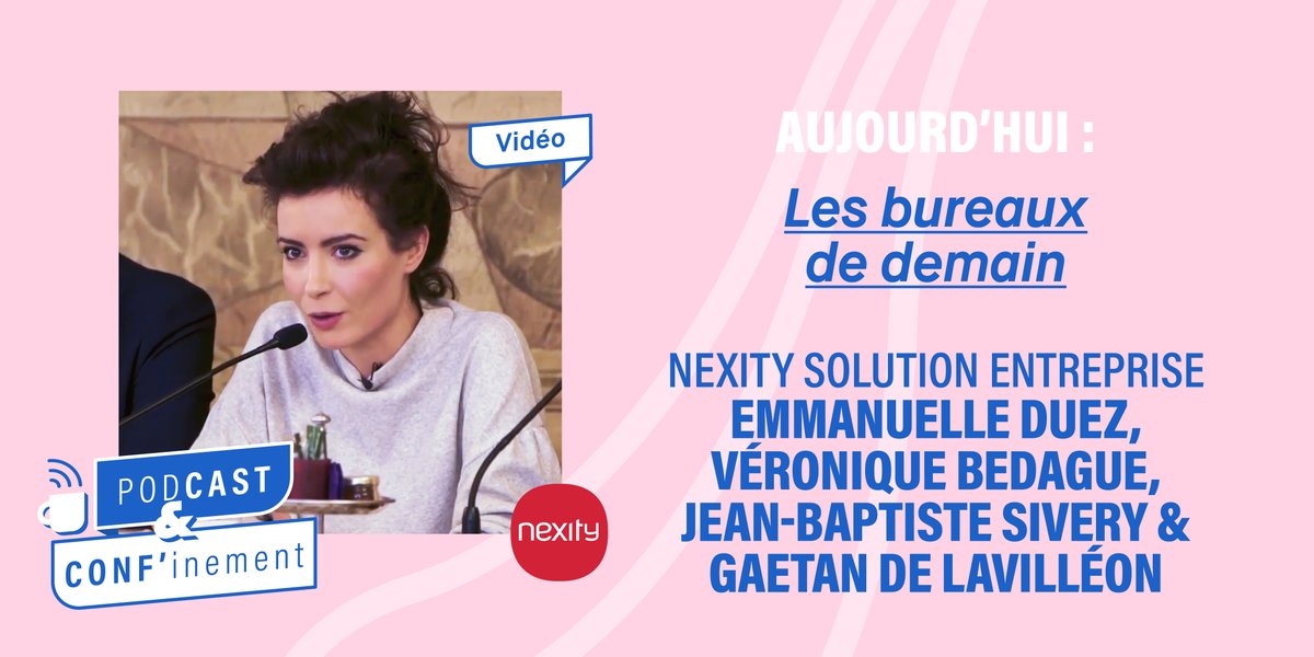 #5 🗣 <a href="/manou_boson/">emmanuelle duez</a> prenait la parole sur notre rapport au travail et à notre environnement de travail oji. 
« À un moment donné, vs avez envie de vs ressourcer dans un lieu qui fait sens avec ce que vous êtes en train de faire d'un point de vue pro. »
bit.ly/EDuezBureaux