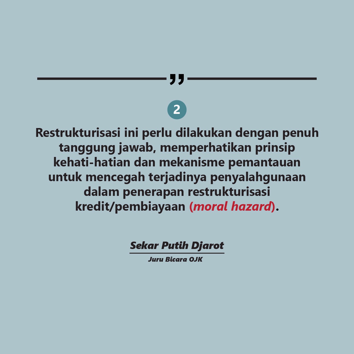 ojkindonesia's tweet photo. Sobat OJK, bagi yang penasaran dengan kebijakan yang akan dilakukan bank atau perusahaan pembiayaan mengenai pinjaman yang kena dampak Covid-19, ini nih pernyataan OJK.⁣
⁣
#OJK⁣
#OJKIndonesia⁣
#Keuangan⁣
#Pembiayaan⁣
#UMKM https://t.co/354L2uuwqT