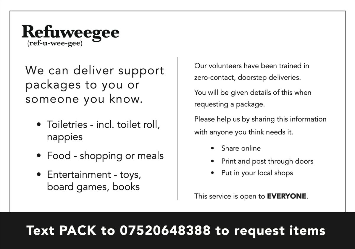 Refuweegee 🧡 tweet media