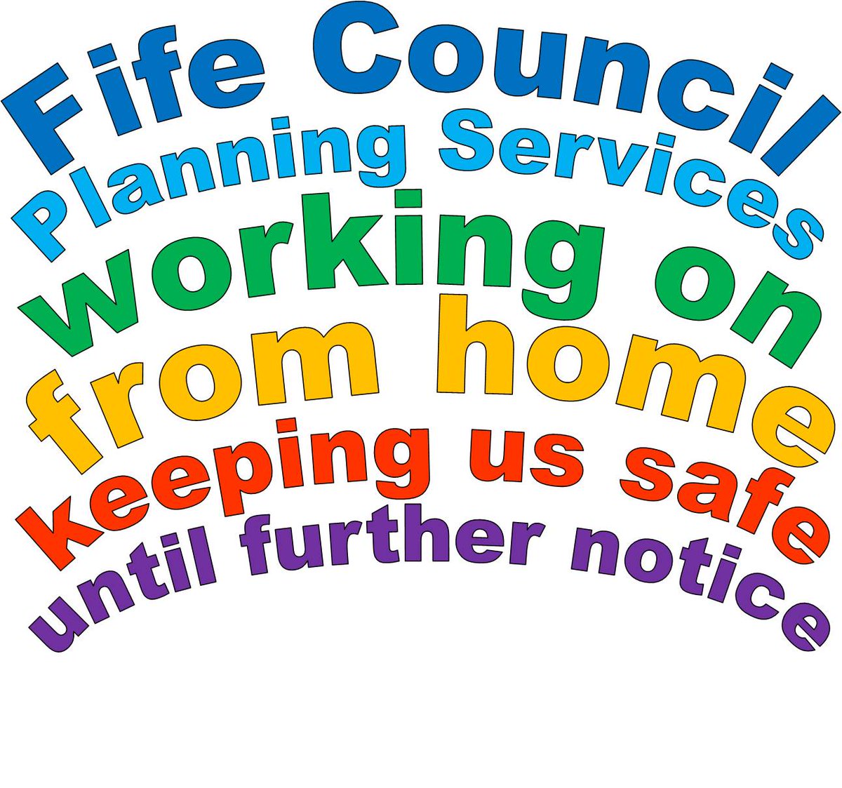 FifePlanning's tweet image. We're staying at home, but still working.
We'll respond to emails. Take care everyone!