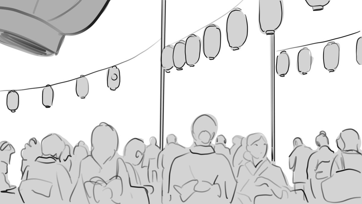 Got permission to share a couple sketches/drafts from a little project that was commissioned to me ? (Can't share the finalized illustrations for now) I loved working on it SO MUCH!! I also realised how fun it is to draw crowds of people ahaha

I can't wait to see the result! ? 