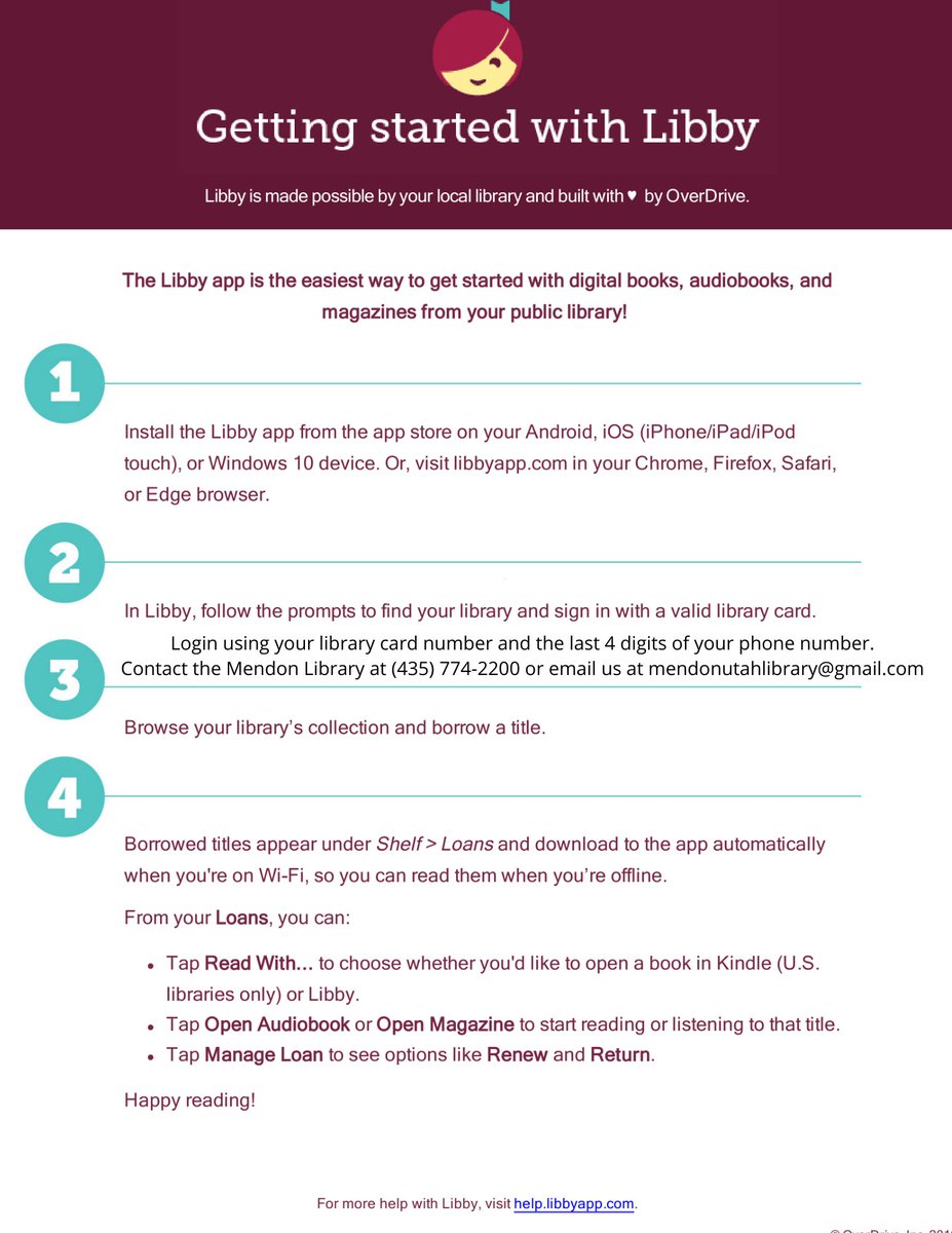 Mendon Library tweet media