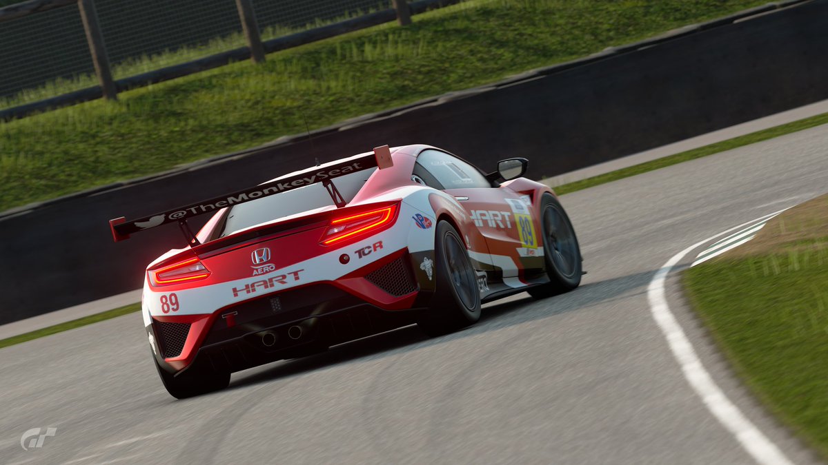 TheMonkeySeat's tweet photo. We go today with the last car of the pack. This beautiful gr4 Honda NSX with @RyanEversley livery. 

Hope you love it!! Leave a 🔄&amp;❤️ if so 😁

#GranTurismoSport #GranTurismo #GTSport #IMSA #Michelin #Honda #RyanEversley https://t.co/9KnJRPJxis