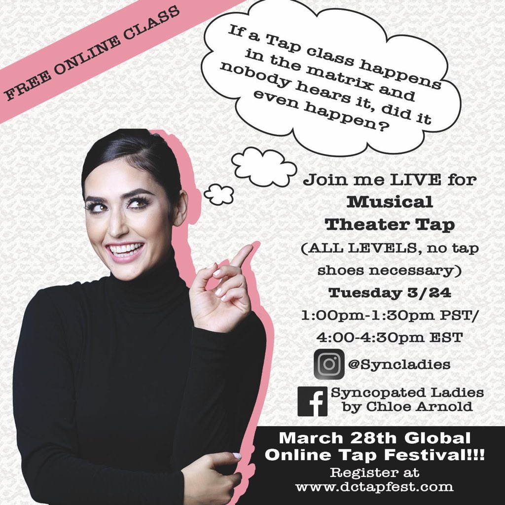 Syncopated Ladies tweet media