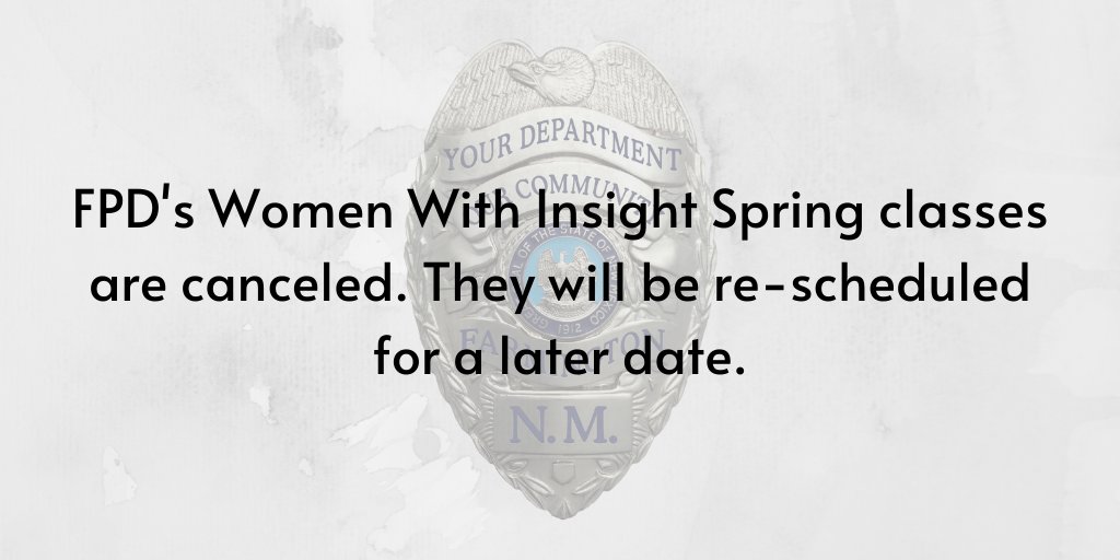 FPDNM's tweet photo. Emails will be sent to all the women registered for the classes. #FPDNM #WomenWithInsight https://t.co/oRkzq6EDaI