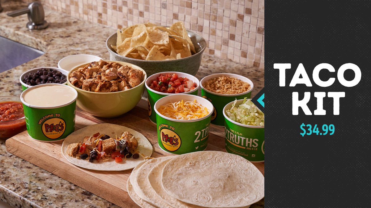 Moes_HQ's tweet photo. Feed the fam! $34.99 for our build your own taco kit delivered FOR FREE. Feeds 4-6 🔥 🌮 https://t.co/RgaF3nFxIq https://t.co/BXk0C0f0Yh