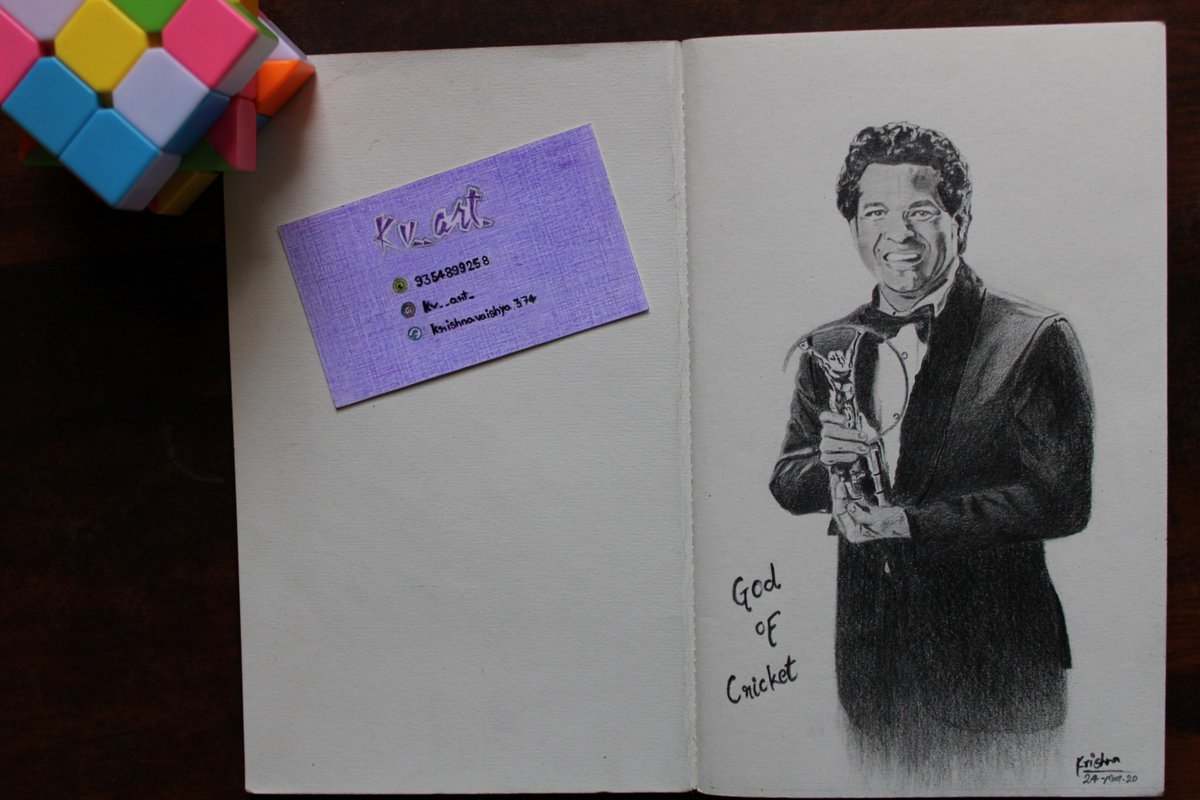 kv__art_'s tweet photo. Work from home....✏️
Voice of Sachin. https://t.co/JuOv15GeOg