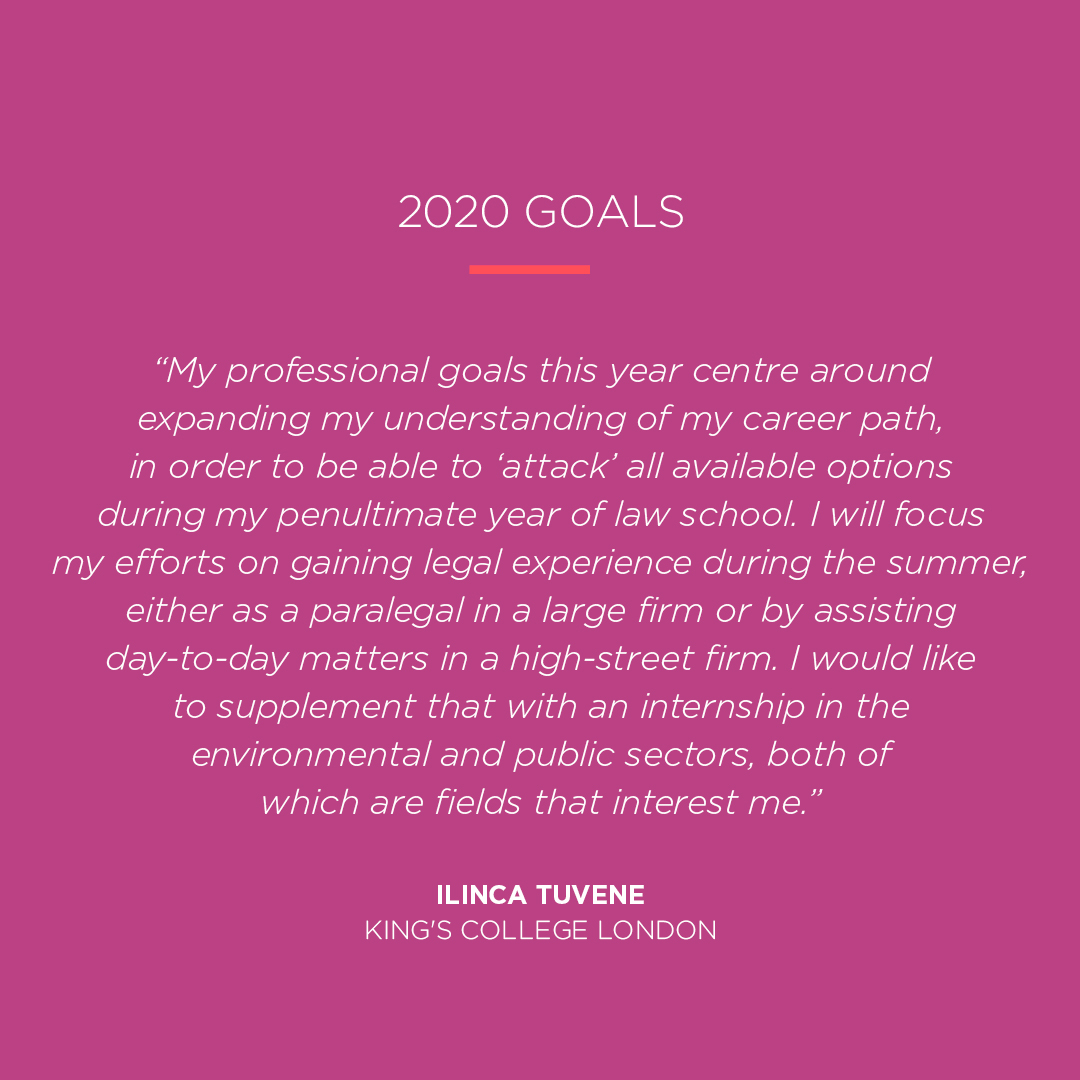 After settling into a new term, it’s good to set yourself #goals to work towards. We asked our #campusambassadors to share some of their goals for 2020 and what steps they’re taking to achieve them. What are your goals for the year? We’d love to hear from you in the comments.