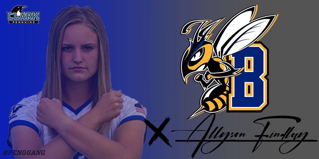 It’s time to recognize <a href="/FindlayAlly/">ally findlay</a> who’s heading to <a href="/MSUBWSOC/">MSUB Women's Soccer</a> this fall. Ally is <a href="/clarkwsoc/">Clark College Women's Soccer</a> all time leader in games started. #penggang