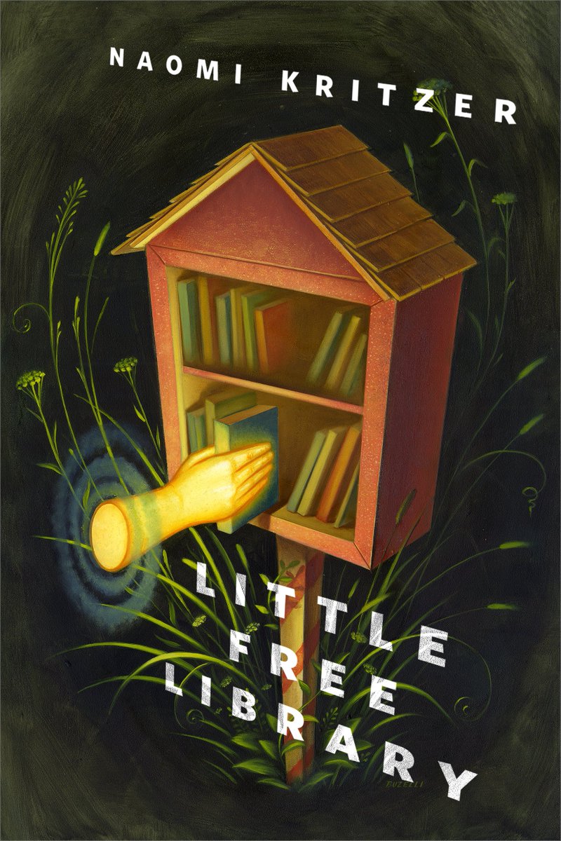 April 8 - "Little Free Library" by <a href="/NaomiKritzer/">Naomi Kritzer naomikritzer.bsky.social</a> with art by <a href="/buzelli/">Chris Buzelli</a>, a fantastical take on the beloved neighborhood phenomenon.