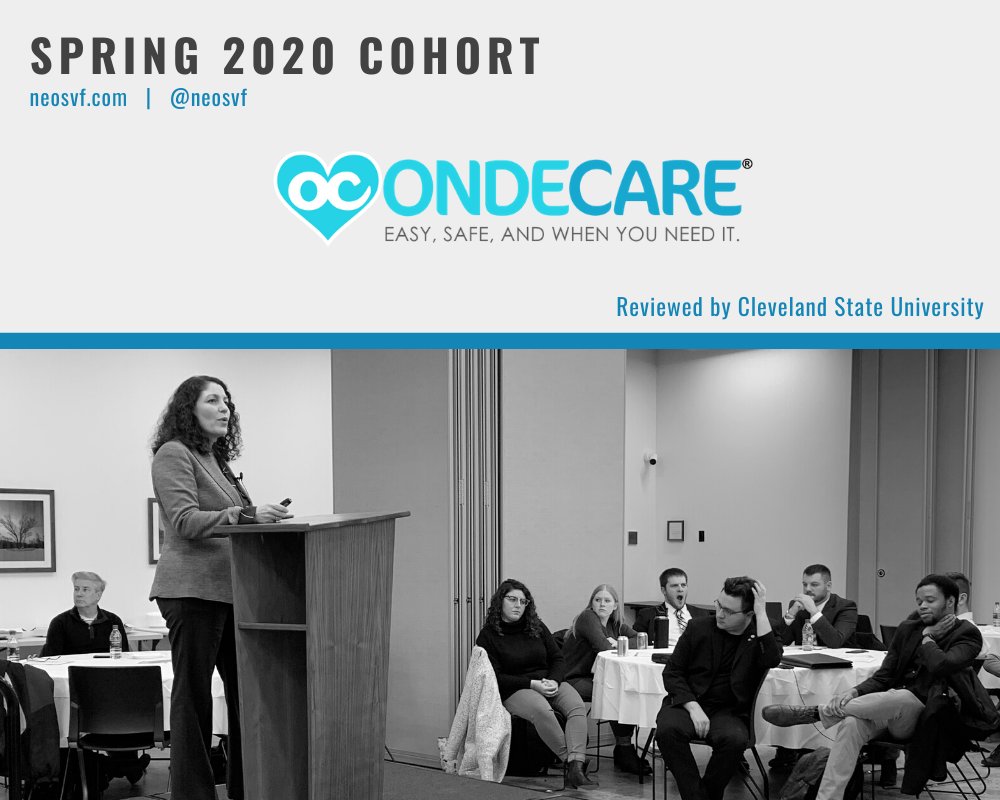 OndeCare (on-demand care) is the private, safe on-demand care community enabling success of those juggling demanding jobs and care of loved ones while providing high-paying flexible jobs for certified professionals.
Learn more: ondecare.com

#NEOEship #startups