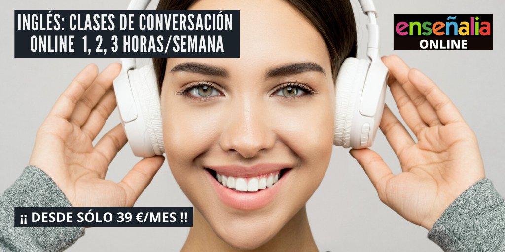 Ofrecemos clases de conversación en inglés con profesores nativos o bilingües para todos aquellos que quieren aprovechar su tiempo o el de sus hijos en casa para seguir aprendiendo:
bit.ly/2UgKaV4
#QuedOTEnCasa24M
#YoMeQuedoEnCasa