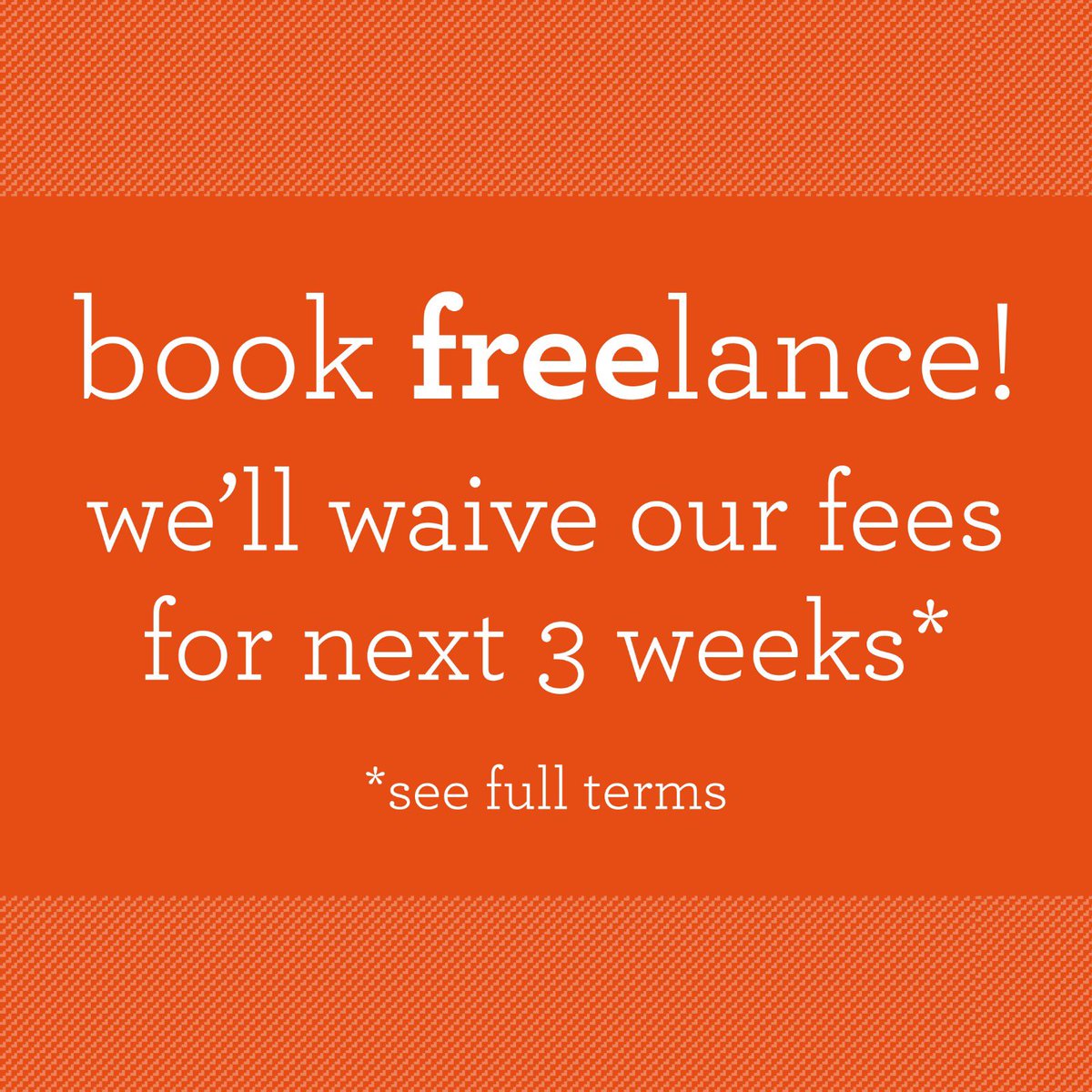 helsfleming's tweet photo. Book our talented freelancers and we’ll waive our finders’ fee to all new clients who book through mavis, get in touch today! https://t.co/QMkEnOEiml #newbiz #freelancer #jobopportunities #workingfromhome #creativeindustry #supporteachother https://t.co/gjj2diVsgS