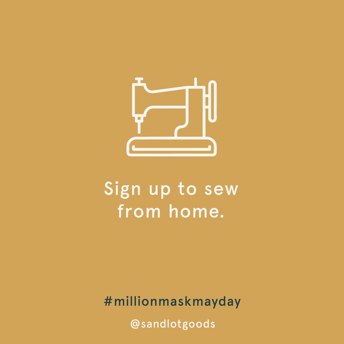 madeinkc_'s tweet photo. KC we’re asking for your help! @sandlotgoods is making 10k masks each week to help local hospitals! Click the link below to see the 3 ways you can help mobilize our artists! #StayAtHome #COVID19 #millionmaskchallenge #MillionMaskMayday #COVIDActNow https://t.co/bYoXb3hI6t https://t.co/R6jspY2GCr