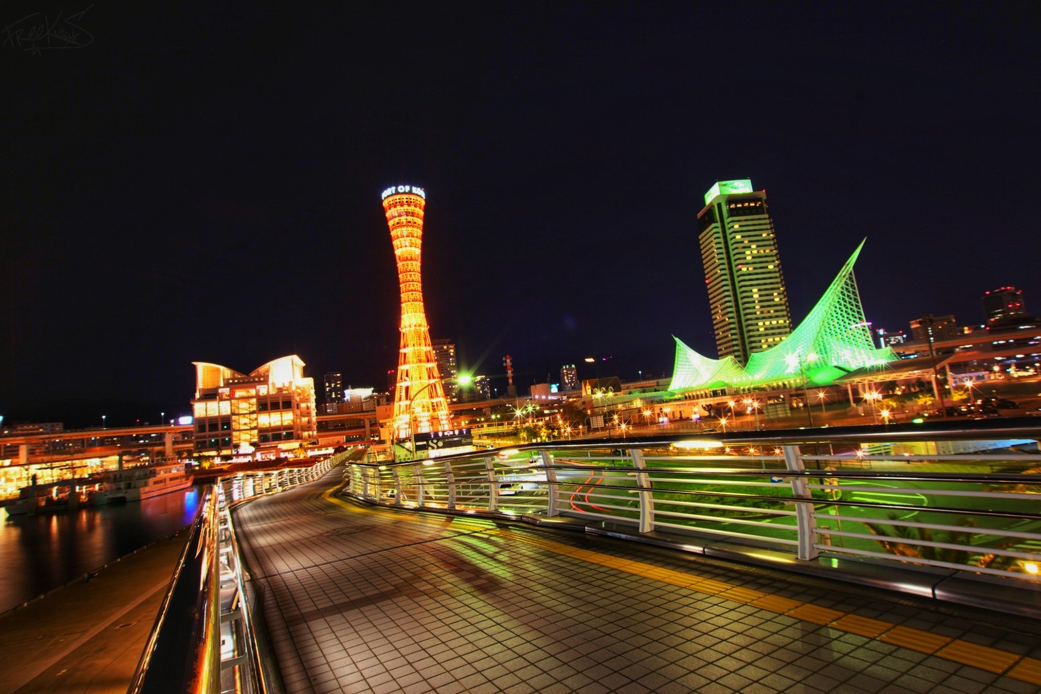 自由騎士 3月 5月以降依頼受付 メリケンパークの夜景 兵庫県 神戸市 神戸メリケンパーク ポートタワー 神戸ハーバーランド 夜景 写真好きな人と繋がりたい T Co Ohivcaweik Twitter