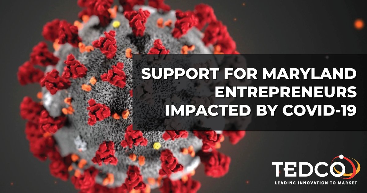 tammithomas's tweet image. #Maryland entrepreneurs, please view the #COVIDー19 message from .@MDTEDCO at conta.cc/39gzSIE, which highlights various support initiatives.