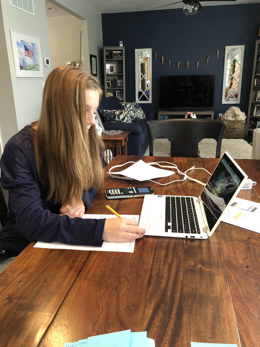 <a href="/AACountySchools/">AACPS</a> @AVID_SouthRiver Thank you Ms.Kane for helping to keep the kids connected to Math and to you!.  #BetterTogether