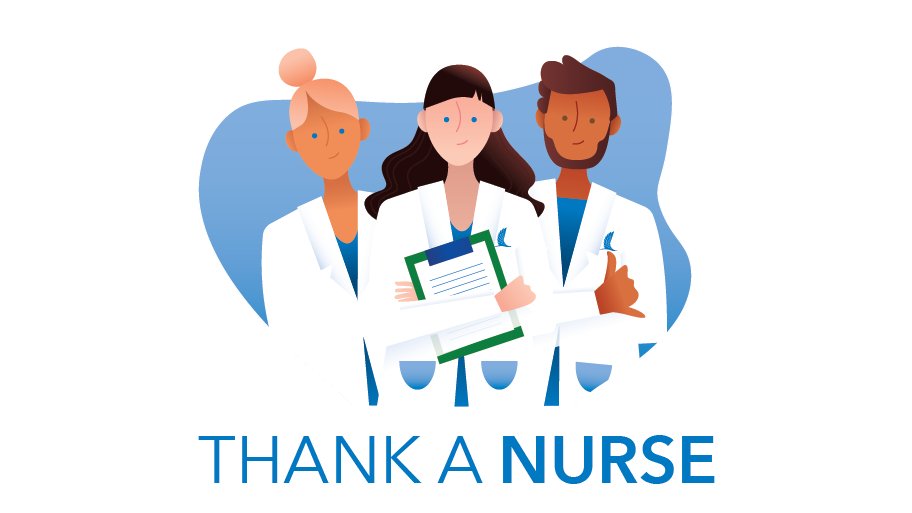 IslandCampus's tweet photo. Tag your favorite Islander nurse! 💙 Whether they are out in the hospitals in the fight against COVID-19 or focused on finishing their education, nurses put others before self, and for that, we thank them! #tamucc https://t.co/MmNOlvKfYk
