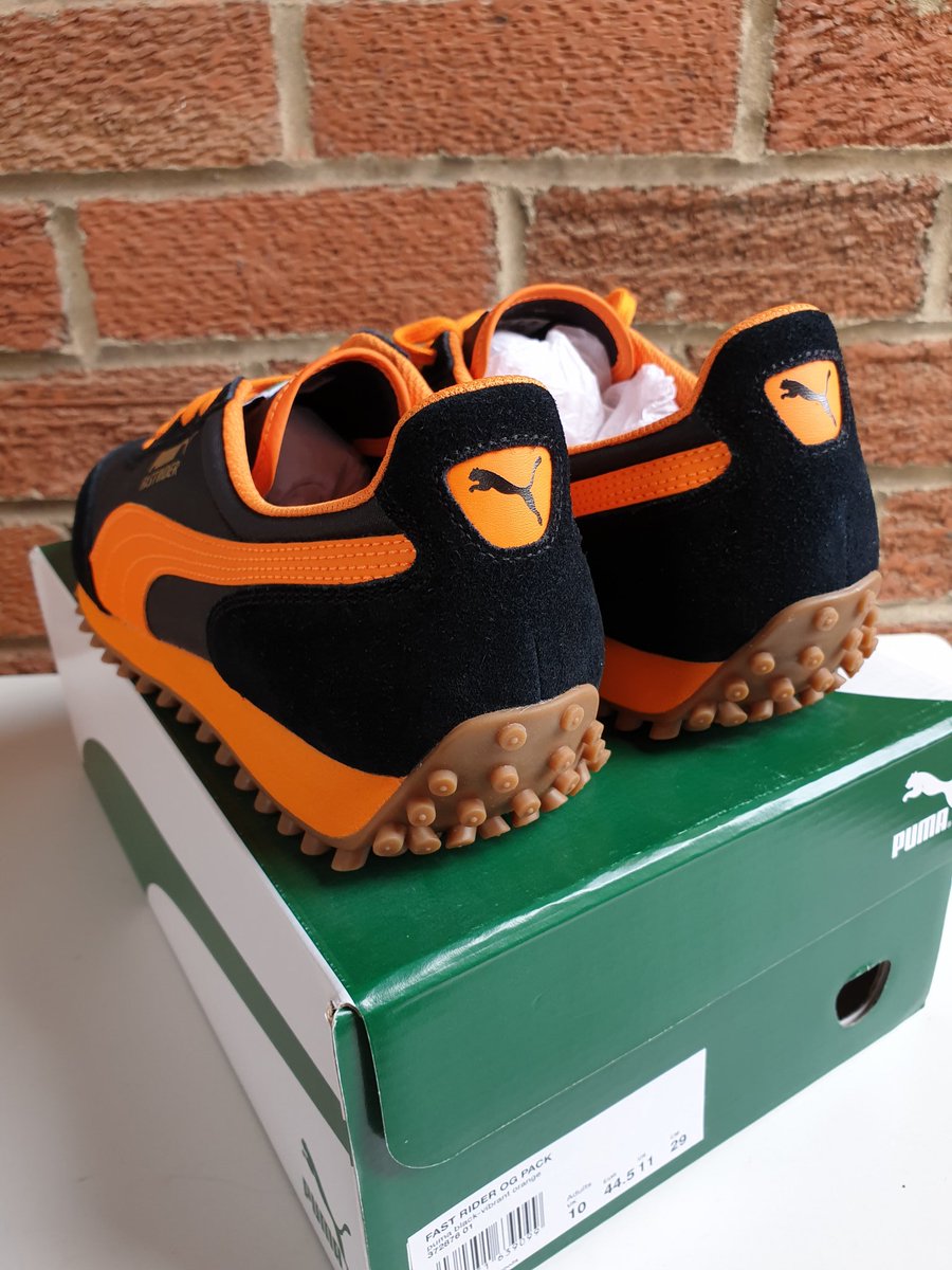 kgstrainers's tweet image. Puma fast rider OG
Size 10 UK only £65 delivered
Add 4% if paying PayPal G&amp;amp;S
#puma #pumafastrider #fastrider #trainers #sneakers #casual #fashion #awaydays #COVID19