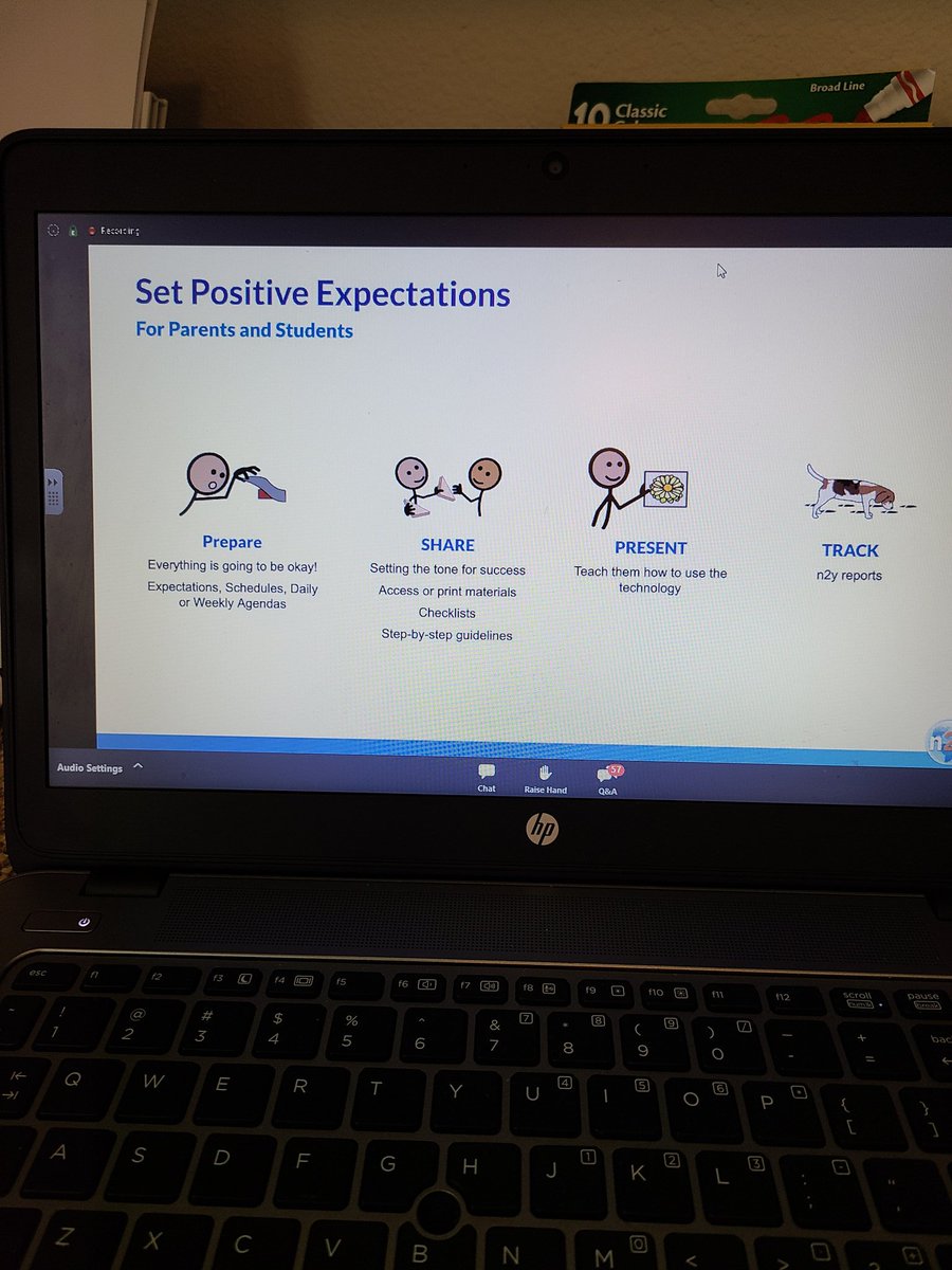 Sitting through one of many wonderful webinars using our unique learning program for my special little learners! #SAILS <a href="/MGE_Gators/">Mission Glen Elementary</a>