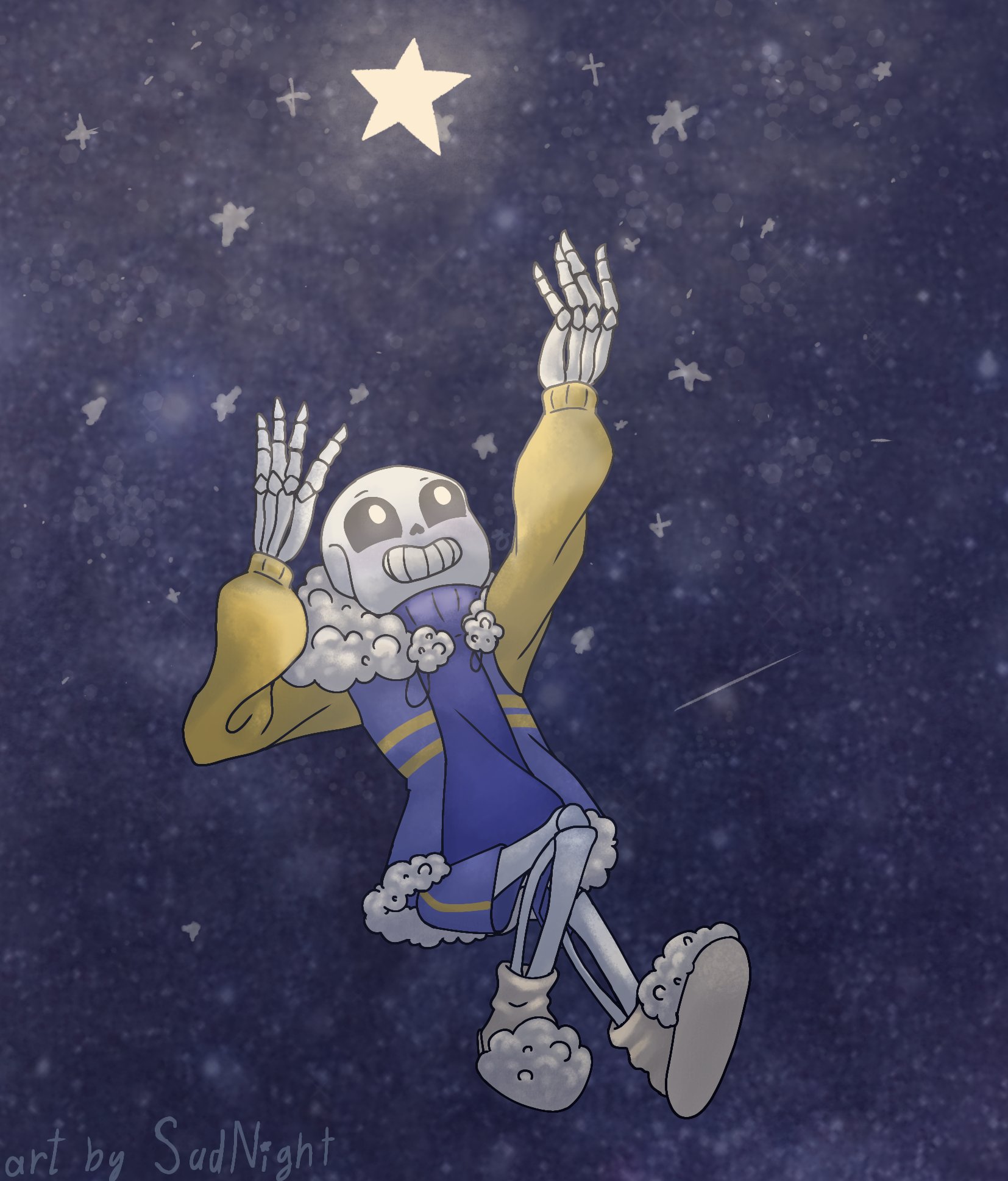 Sadnight Piece Of Space Undertale Undertalefanart Fanart Au Undertaleau Sans Outertale Myart Digitalart Art T Co Pkci75x2sz Twitter
