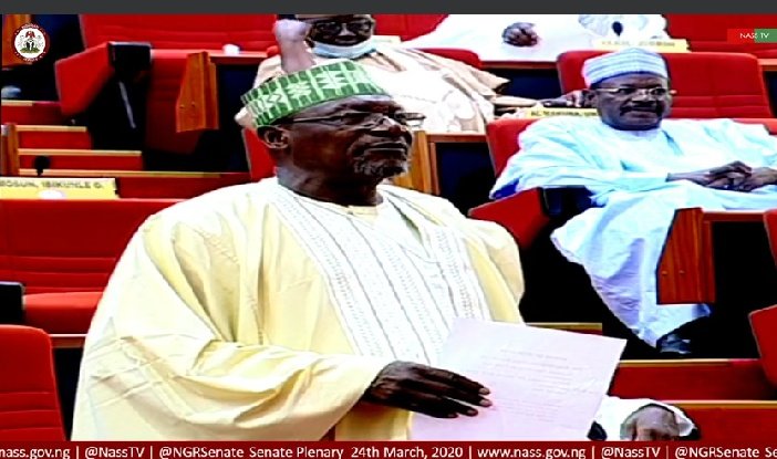 As a measure to prevent d spread of covid19 which has become a global pandemic,d senate today resolved to embark on a 2 weeks recess to resume on the 7th of April.D recess notwithstanding,d Senate would b on hand to attend to any issue of nat.emergency that requires its attention