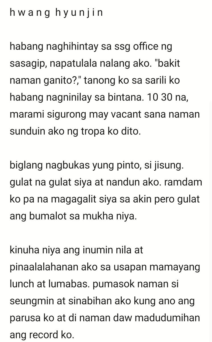 ➳ 34ang inaccurate ng time stamps banda dito pero la na tayo magagawa abt that