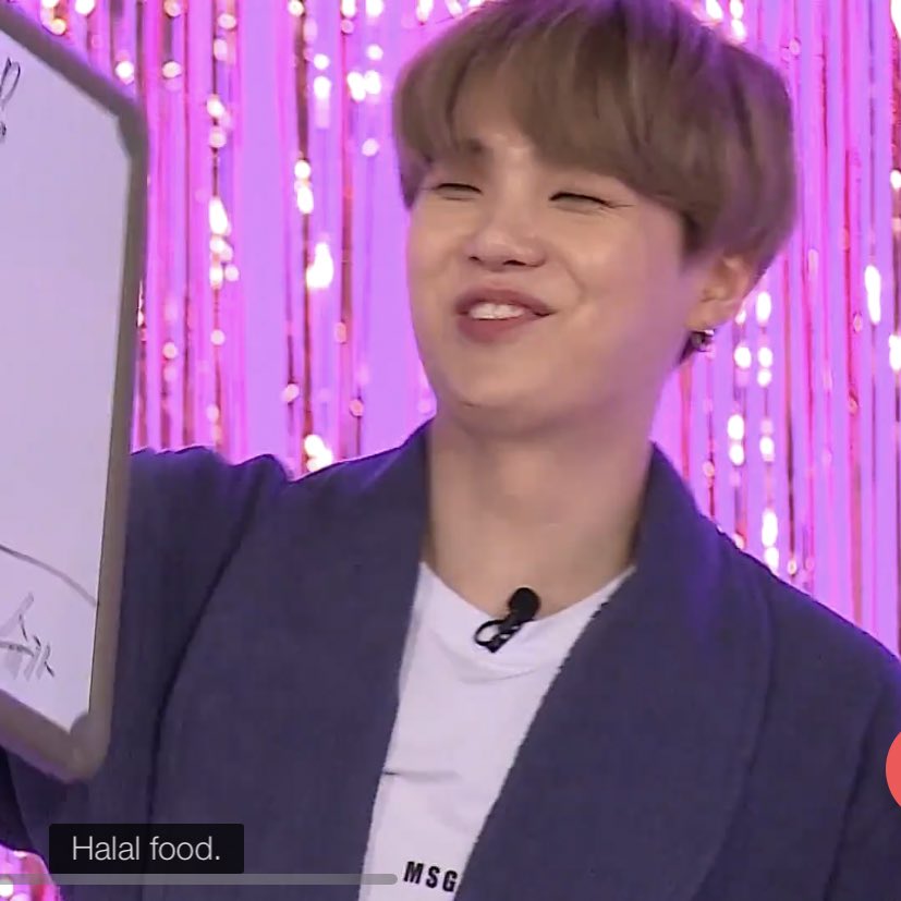 HALAL FOOD ... YOONGI ...