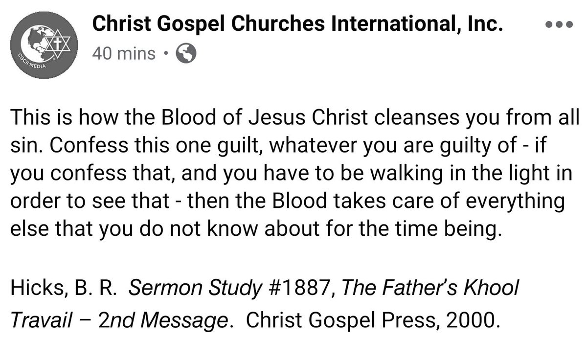 ChristGospelCII's tweet photo. Today's thought explains how the Blood of Jesus Christ cleanses us from all sin. https://t.co/S52LnKOQhs