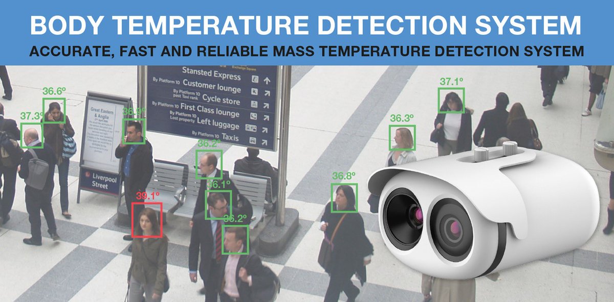 videcon_ltd's tweet photo. You can now have a full demonstration of our body temperature detection system online. 
Perfect for fast and accurate fever detection and virus screening.

Contact Us: 01924 528000 Email: sales@videcon.co.uk

More info can be found here:
https://t.co/y6FK6Amro4 https://t.co/Xj6dsifdHD