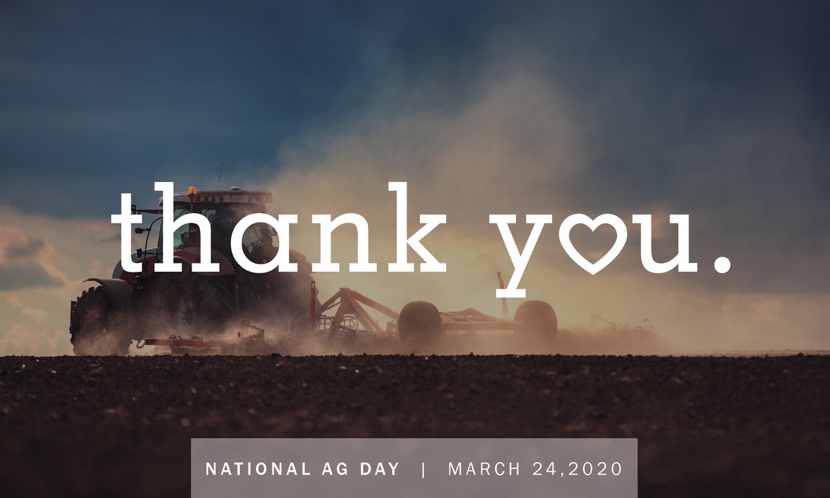 THANK YOU to our Nebraska ag producers as they get ready to head back to the fields and plant the crops needed to feed us and the world during these challenging times.