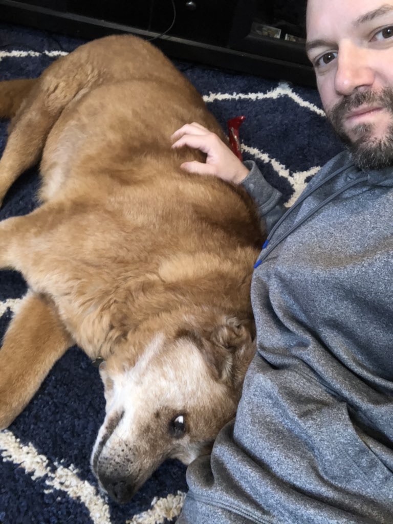 Hanging out with my buddy Bosco!!
#khslive <a href="/KellamHigh/">Kellam High School</a>