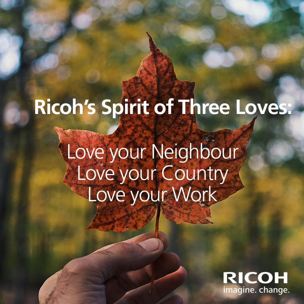 We’re faced with a new reality. Now, more than ever before, our team will rely on the spirit of loving our neighbors, our country, and our work. From all of us at Ricoh, we wish you good health. bit.ly/3af4VpQ #WeAreRicoh