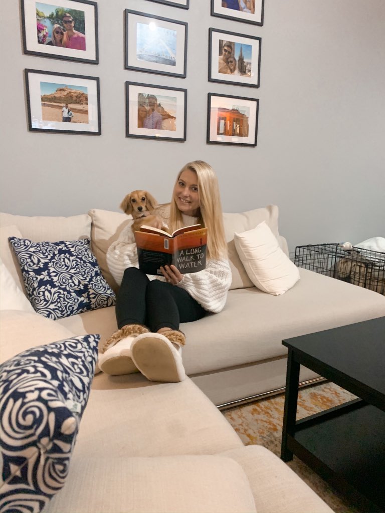 It’s fitting that today is “share a picture of you reading a book” for virtual spirit day... To keep learning alive, read chapters 3 &amp; 4 of “A Long Walk to Water”. To answer the focused chapter questions, just email me your responses. Check your school email for details.