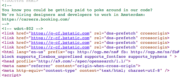 Interesting spot for a job ad...